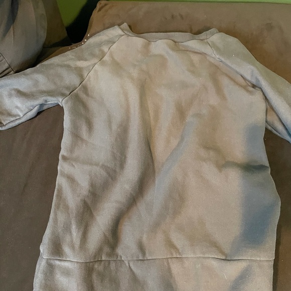 Nursing sweatshirt with zipper access - Picture 3 of 4